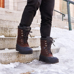 DARK BROWN : NATION PLUS Front View