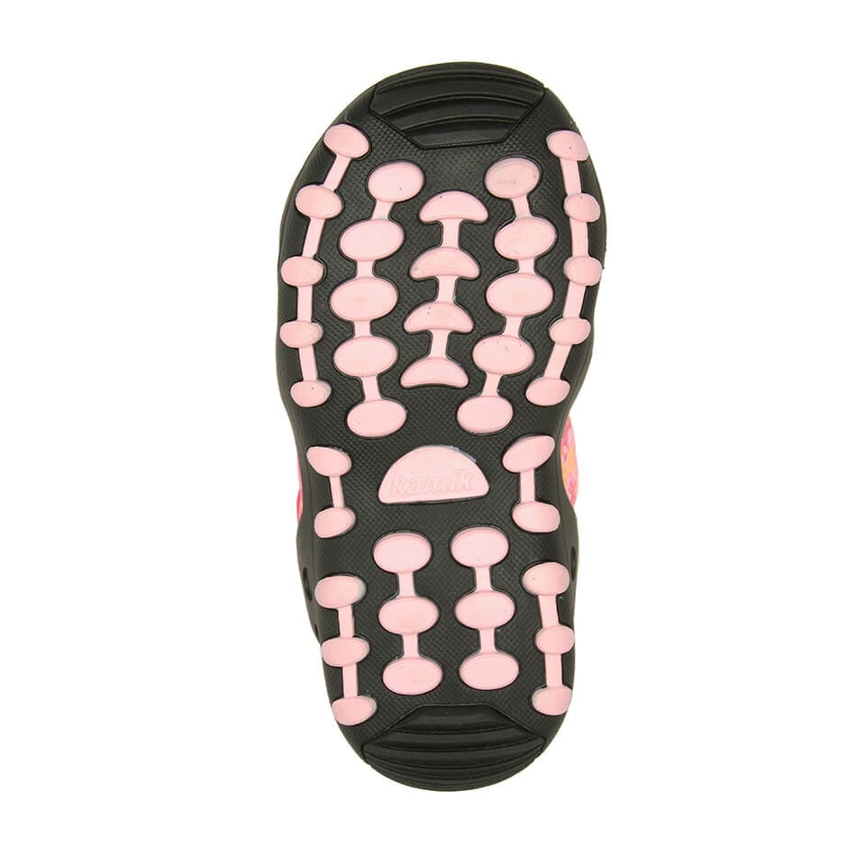 PINK : CRAB PRINT (Toddlers) Sole View