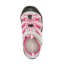 GREY/PINK : CRAB Top View