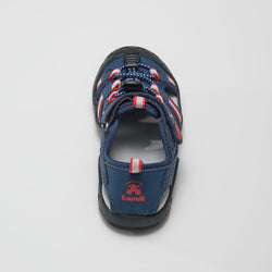 NAVY/RED : Crab - Kids' Closed-Toe Sandals Alternate View