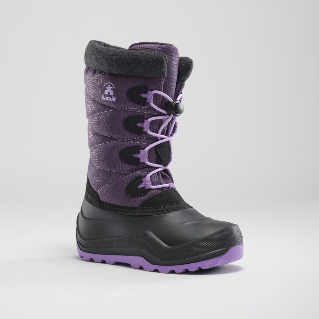 (A-1297) Kids' Kit Lace-Up orders Winter Boots Purple - Cat & Jack Size 4