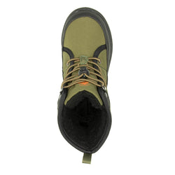 OLIVE/ORANGE : LUGE Top View