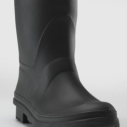 BLACK : Raindrops - Kids' Rain Boots Sole View