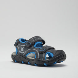 GRAY/LT BLUE : Seaturtle 2 - Kids' Closed-Toe Sandals Main View