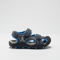 GRAY/LT BLUE : Seaturtle 2 - Kids' Closed-Toe Sandals Inside View