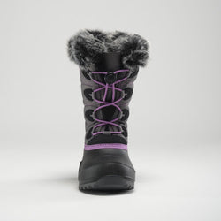 CHARCOAL/ORCHID : SNOWANGEL Sole View