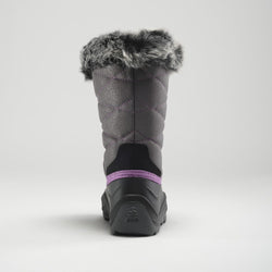 CHARCOAL/ORCHID : SNOWANGEL Third Alternate View