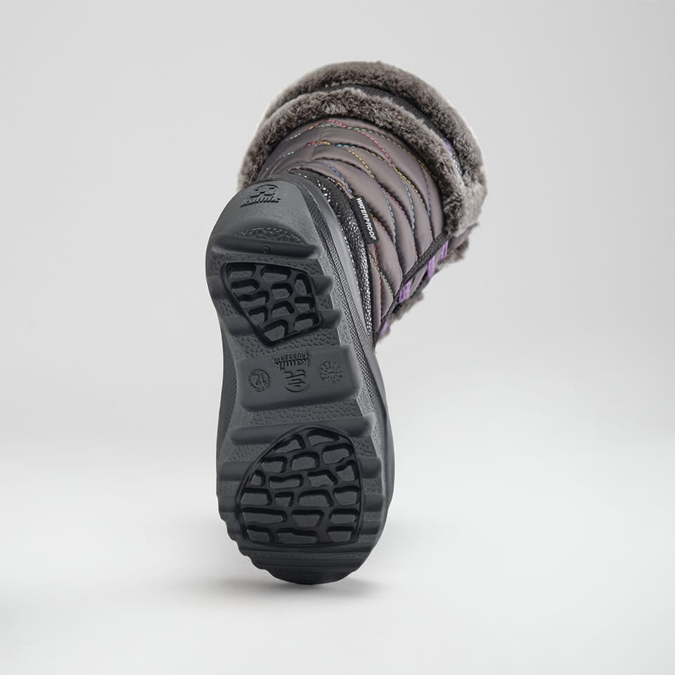 CHARCOAL/ORCHID : STAR 4 Sole View