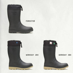 BLACK : Men Replacement Liner 8MM Zylex® Top View