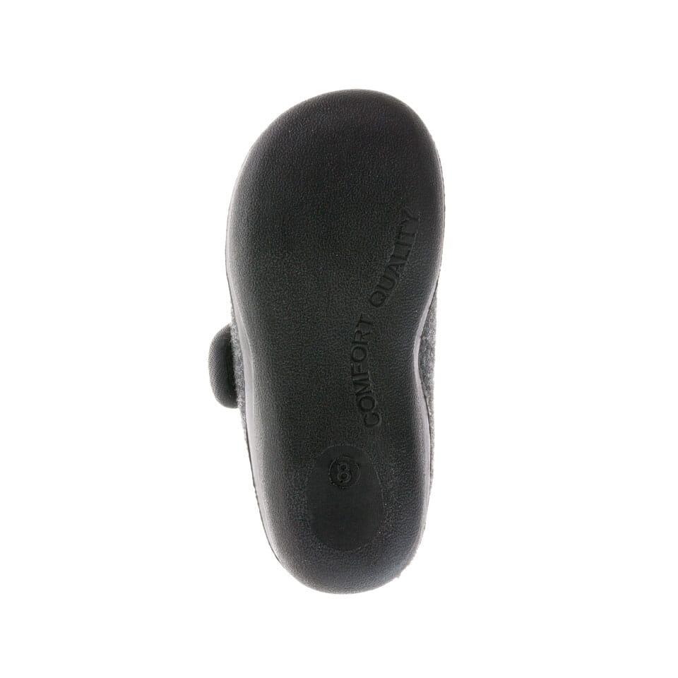 BLACK/CHARCOAL : COZYLODGE - Toddler Sole View