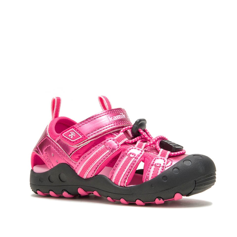 Kamik Girl's Crab Shine Sport Sandal - Waterproof & Quick-Drying Kids Play Shoes