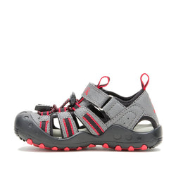 CHARCOAL/RED : CRAB (Toddlers) Inside View