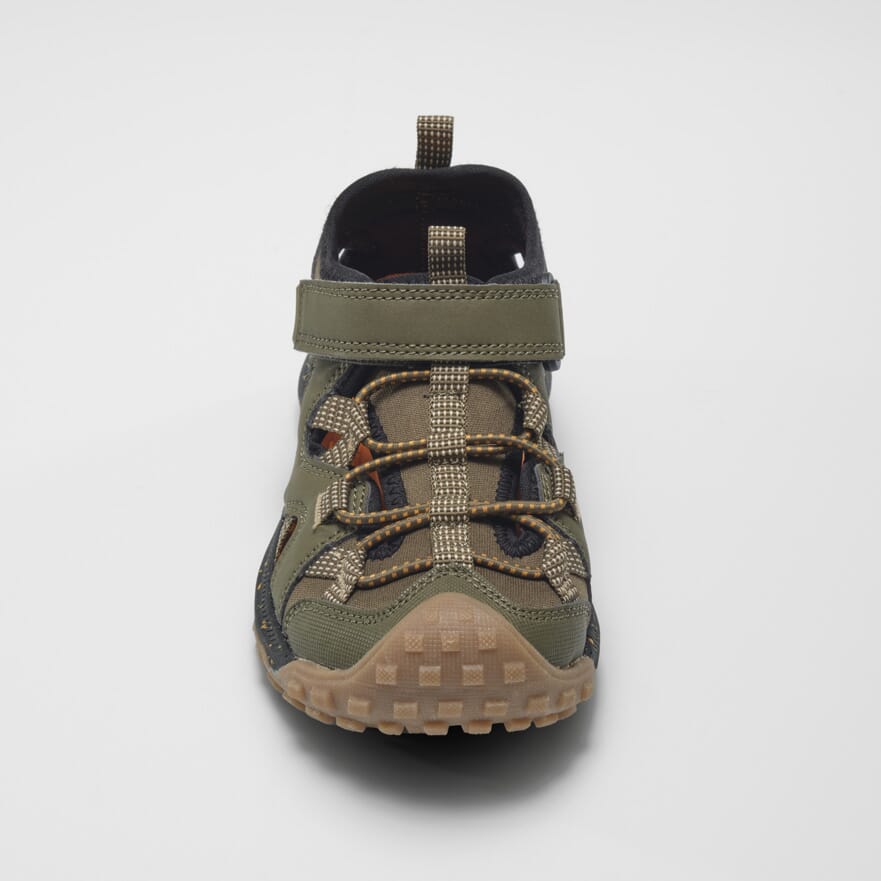 DARK OLIVE : Drift - Kids' Closed-Toe Sandals Top View