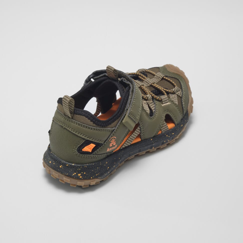 DARK OLIVE : Drift - Kids' Closed-Toe Sandals Inside View