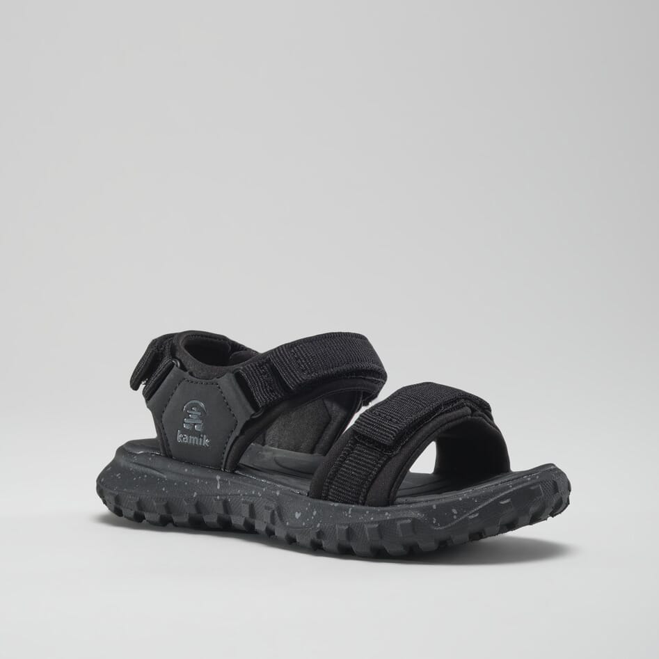 BLACK : Harbor - Kids' Open-Toe Sandals Main View