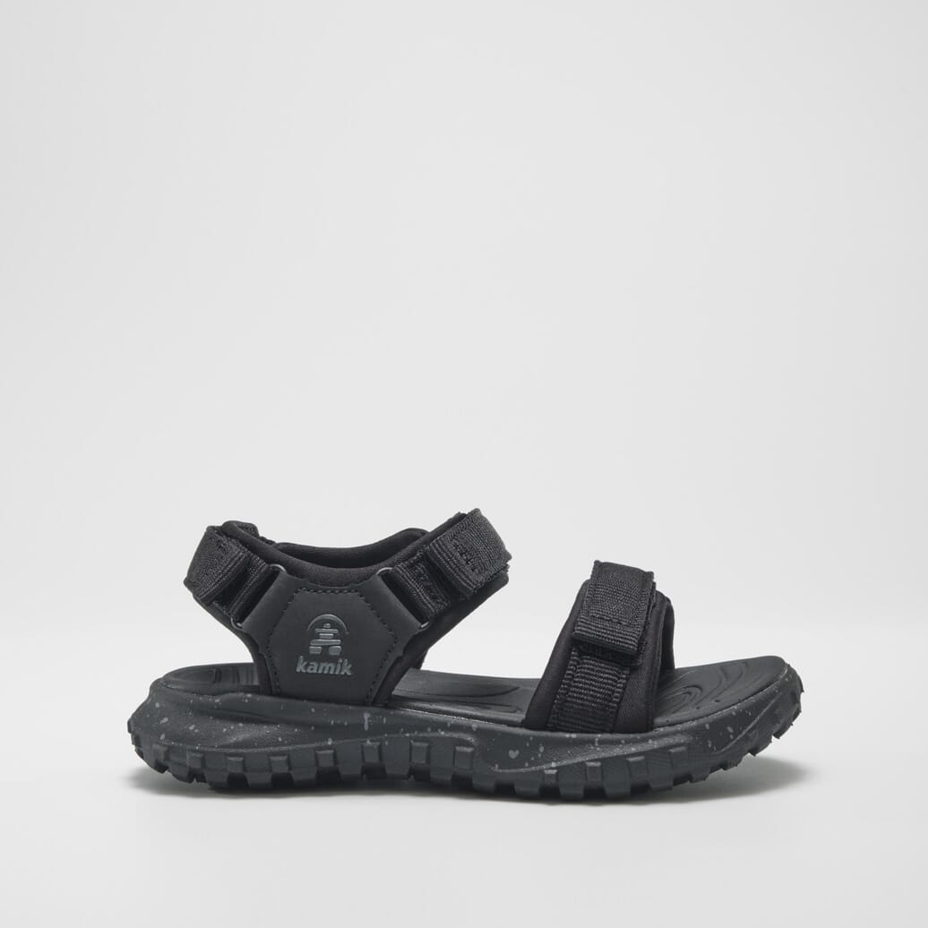 BLACK : Harbor - Kids' Open-Toe Sandals Inside View