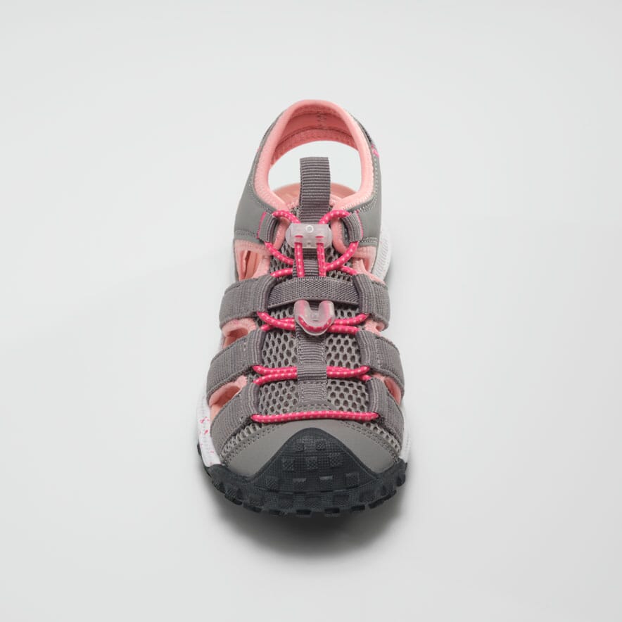 GRAY : Ripple - Kids' Closed-Toe Sandals Top View