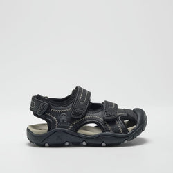 BLACK : Seaturtle 2 - Kids' Closed-Toe Sandals Sole View