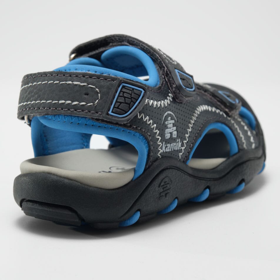 GRAY/LT BLUE : Seaturtle 2 - Kids' Closed-Toe Sandals Alternate View