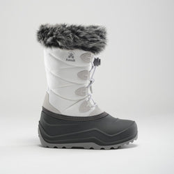 WHITE/BLACK : SNOWANGEL - Toddler Top View