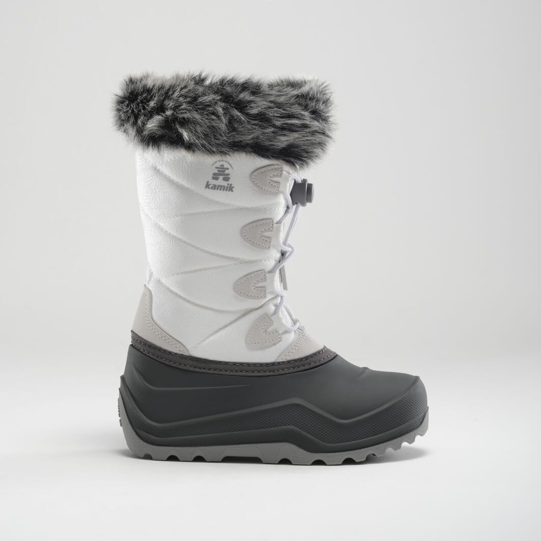 WHITE/BLACK : SNOWANGEL - Toddler Top View