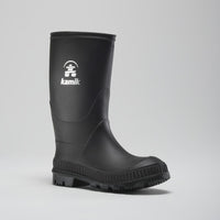 BLACK : Stomp - Kids' Rain Boots Main View