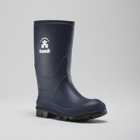 NAVY/BLACK : Stomp - Toddler Rain Boots Main View