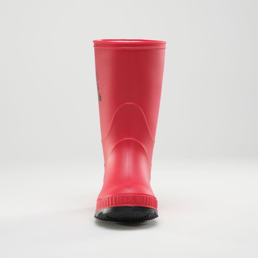 RED : Stomp - Kids' Rain Boots Sole View