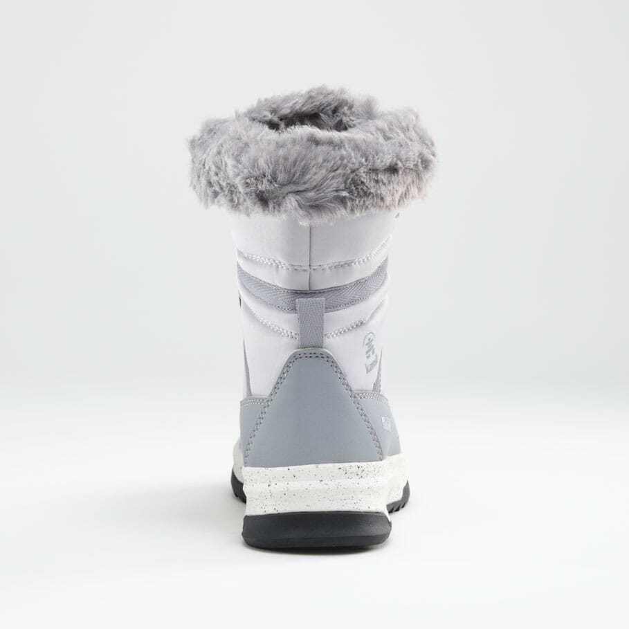OKESPOR Spike Snow Boots Grey Plaid Top Lining Size Fuzzy 12.5 US 46 Eur OCAI Women main image 4