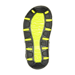 BLACK/LIME : WANDER (Toddlers) Sole View
