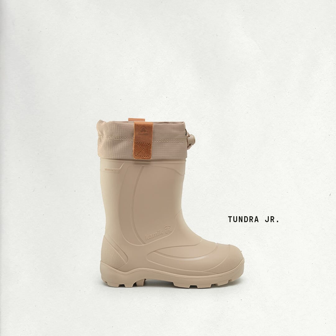 GRAY : Kids Replacement Liner 6mm Thermal Guard for Tundra Jr. Boots Top View