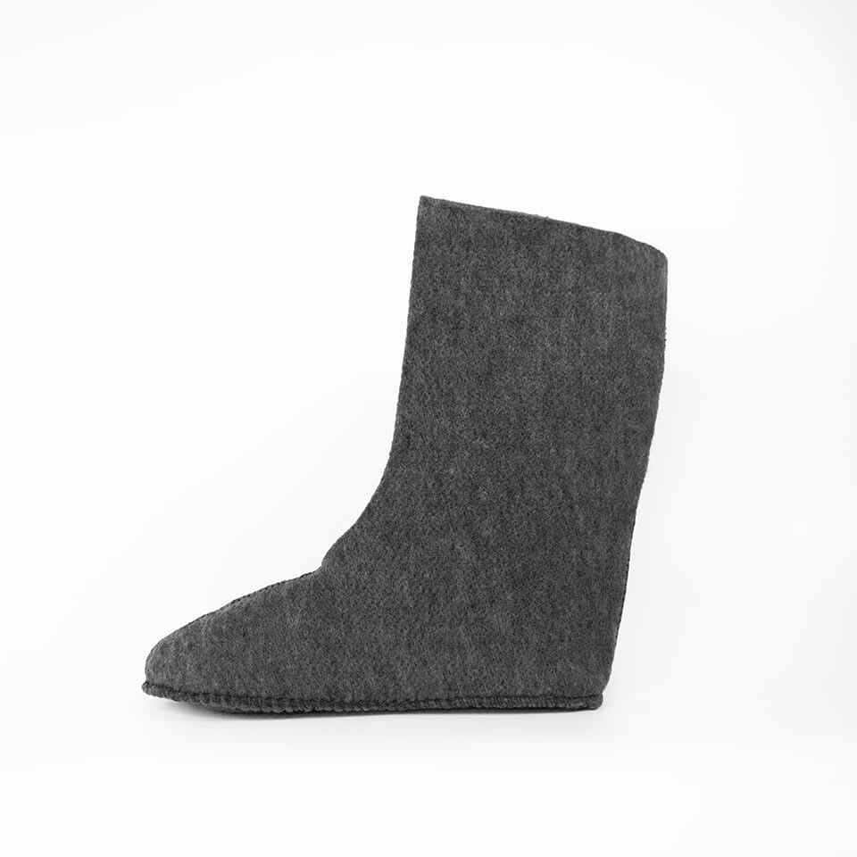 GREY : Men’s Thermal Guard 8mm Replacement Liners: Your Backup plan for Tundra Boots Top View