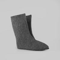 GRAY : Women Felt Replacement Liner 8mm for Tundra Boots Main View
