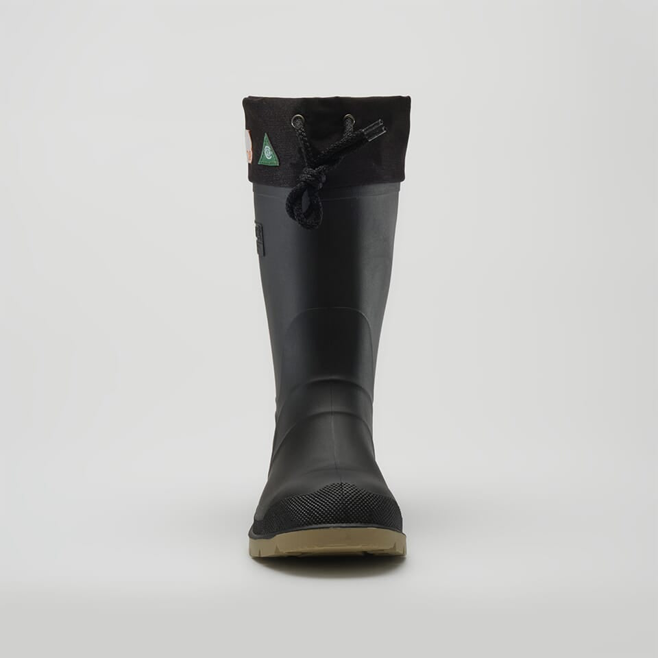 カミック ワークデイ3 メンズ BLK-29cm 防寒 長靴 カナダ製　黒 Workday 3 BX - Black Rubber Safety Boots | Kamik USA