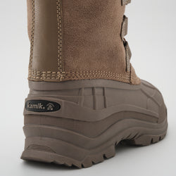 Fossil : Alborg Women's Winter Boots - Close-up Back View
