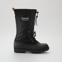 Black : Canuck Men's Winter Boots - Side View