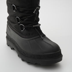 Black : Canuck Men's Winter Boots - Three-Quarter Front View