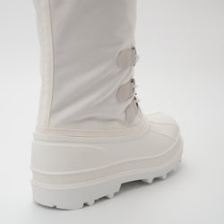 White : Canuck Men's Winter Boots - Three-Quarter Back View