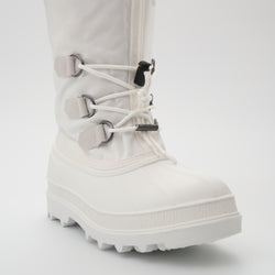 White : Canuck Men's Winter Boots - Three-Quarter Front View