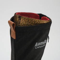 Black : Canuck Women's Winter Boots - Top View