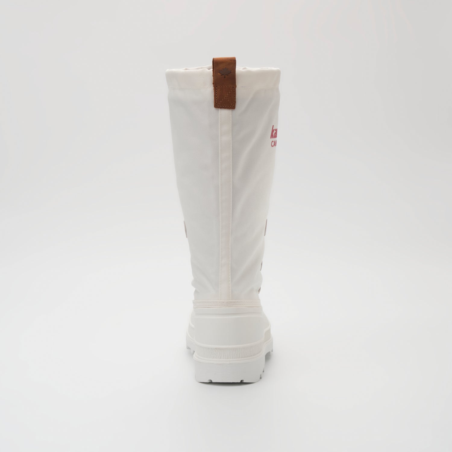 White : Canuck Women's Winter Boots - Back View