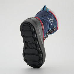 Navy : Cascade Kids Winter Boots - Outsole View