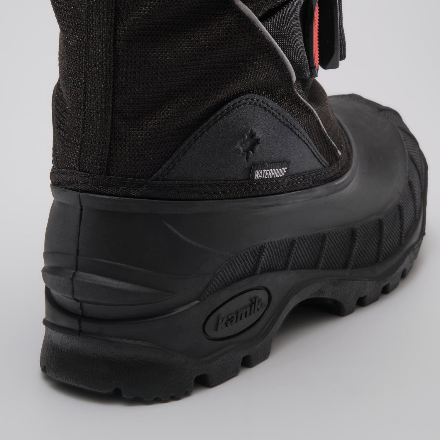 Black : Cody XT Men's Winter Boots - Three-Quarter Back View