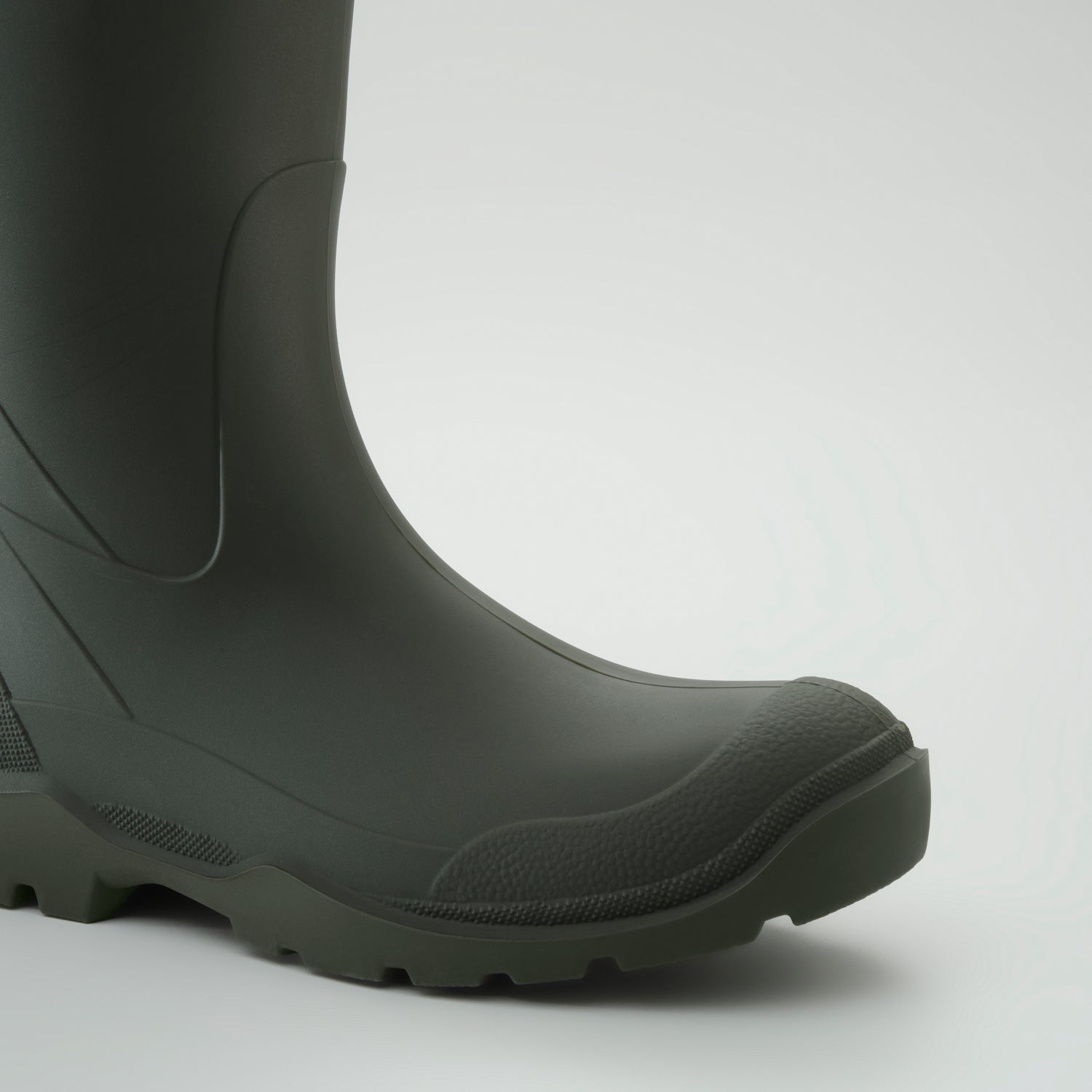 Dark Olive : Evermarsh Men's Work Boots | Zoom-in Side View