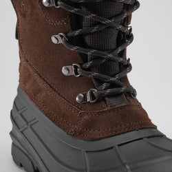 Dark Brown : Fargo 2 Men's Winter Boots - Zoom-in Front View