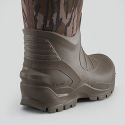 Mossy Oak Bottomland : Field Day Camo Men's Work Boots - Three-Quarter Back View