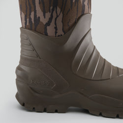 Mossy Oak Bottomland : Field Day Camo Men's Work Boots - Zoom-in Side View