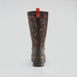 Mossy Oak Bottomland : Field Day Camo Men's Work Boots - Back View