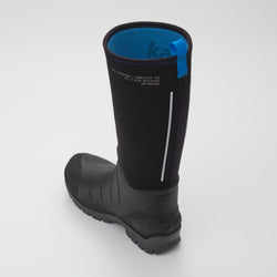Black : Field Day Pro Men's Work Boots - Left Back View