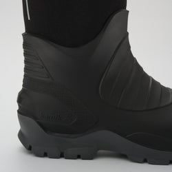 Black : Field Day Pro Men's Work Boots - Close-up SideView